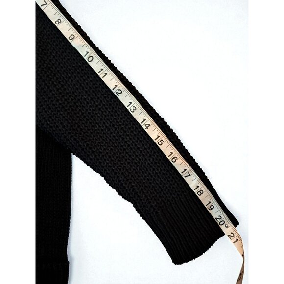 Women's Black Wild Fable Knitted Cardigan Size Small -NWT - Picture 11 of 15